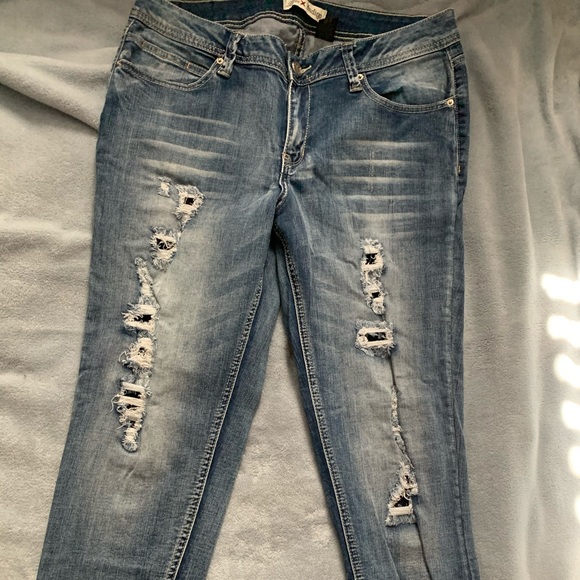 Indigo Denim - Love Indigo Capri Blue Jeans